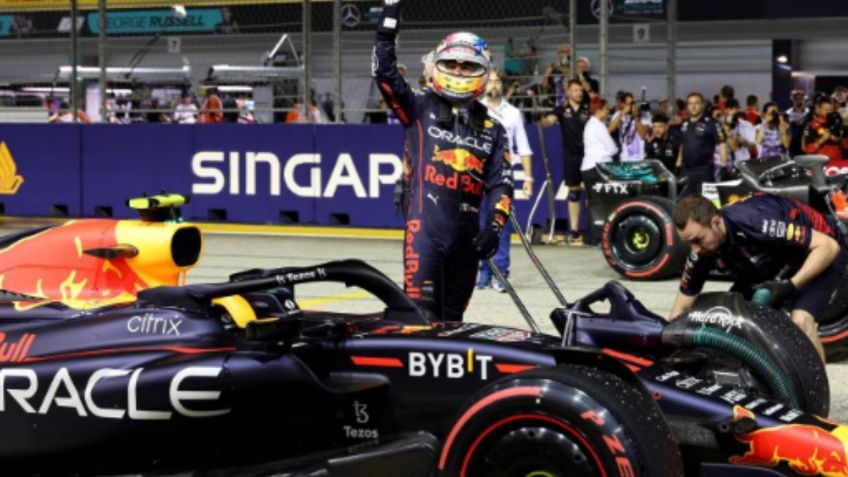 El regalo de Checo Pérez a Claudia Sheinbaum tras la extensión del GP de México (VIDEO)