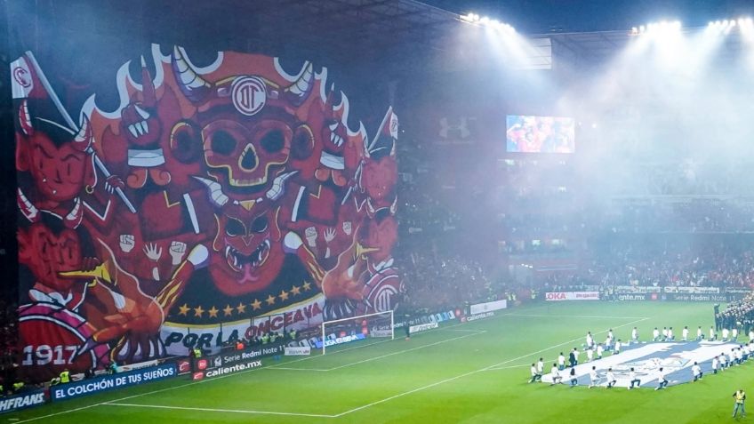 Liga MX: El tifo, lo mejor del Toluca en la Final de Ida en el Nemesio Díez