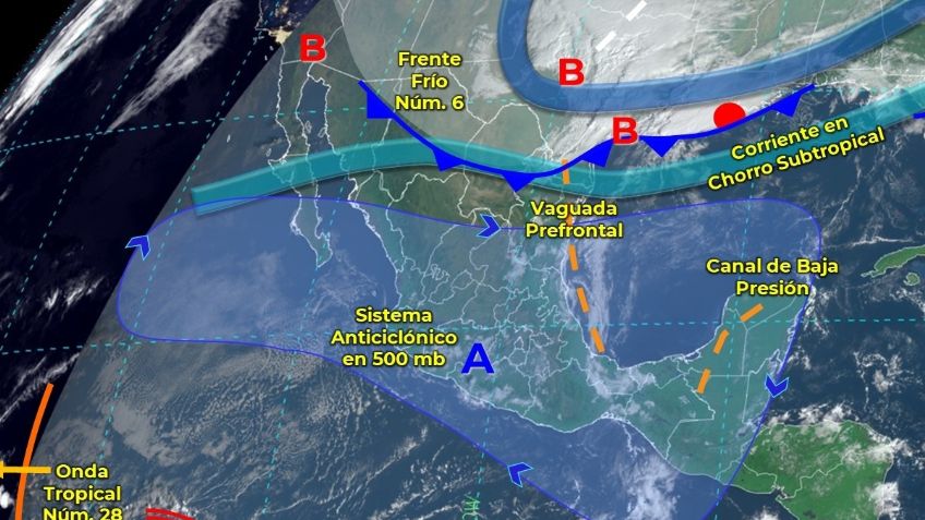 FRÍO en México: Así estará el CLIMA el fin de semana del 29 al 30 de octubre