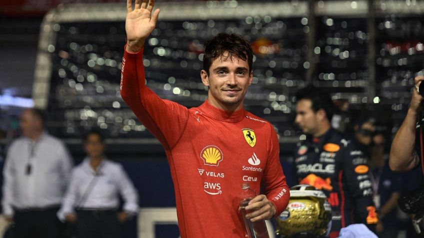 Audio: El radio de Lecrerc esperando una penalización para Checo Pérez