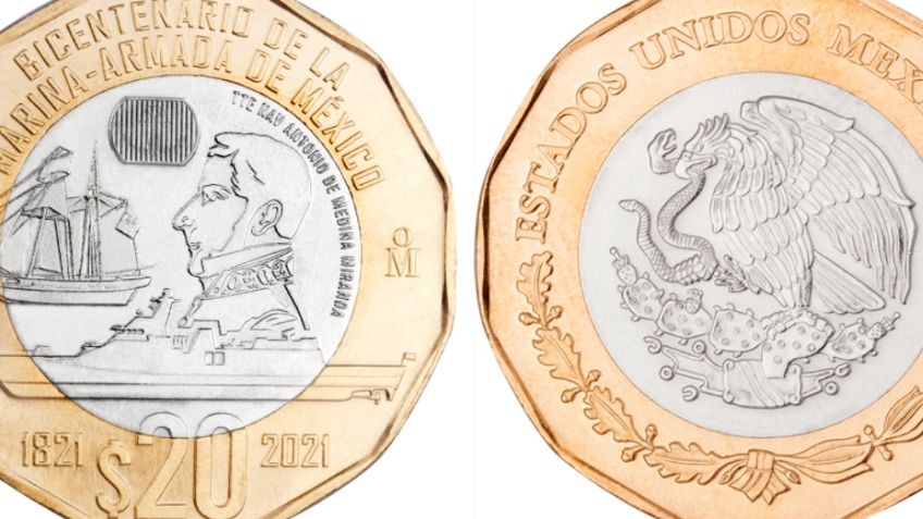 ¿Cuándo sale la nueva moneda de 20 pesos conmemorativa del Bicentenario?