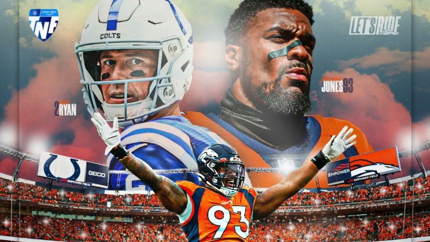 Qué canal transmite HOY Colts vs Broncos en vivo por TV: NFL Semana 5
