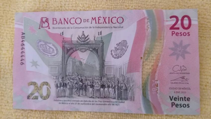 ¿Cuál es el billete de 20 pesos por el que ofrecen hasta 25 mil dólares?