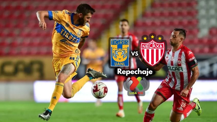 Qué canal transmite HOY Tigres vs Necaxa EN VIVO por TV: Repechaje Liga MX