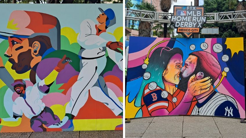 MLB: Murales colorean Reforma rumbo al Home Run Derby X
