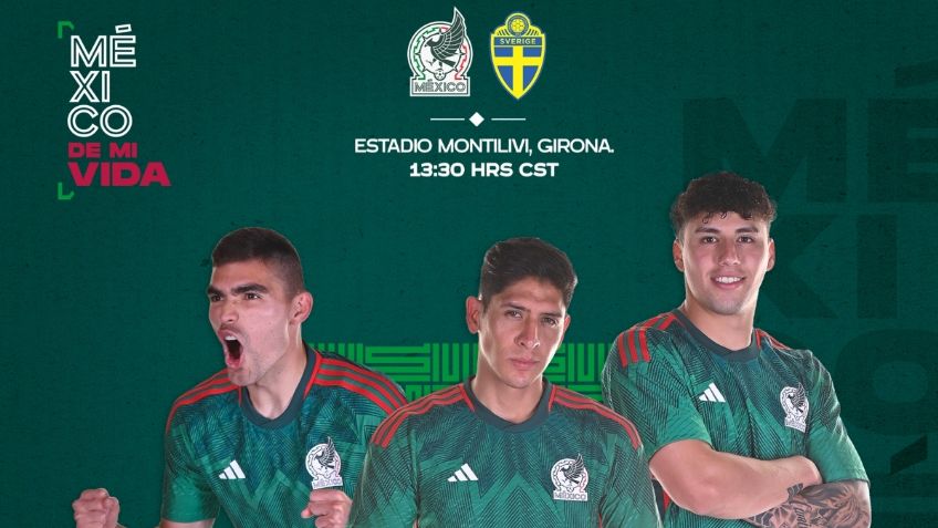 México vs Suecia: Estas son las alineaciones del partido amistoso