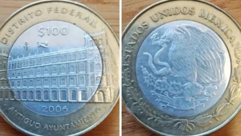 Así puedes reconocer la vieja moneda del DF por la que ofrecen 30 mil pesos