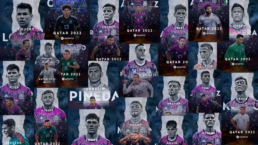 Qatar 2022: Descarga AQUÍ los Wallpapers de la Selección Mexicana para tu celular