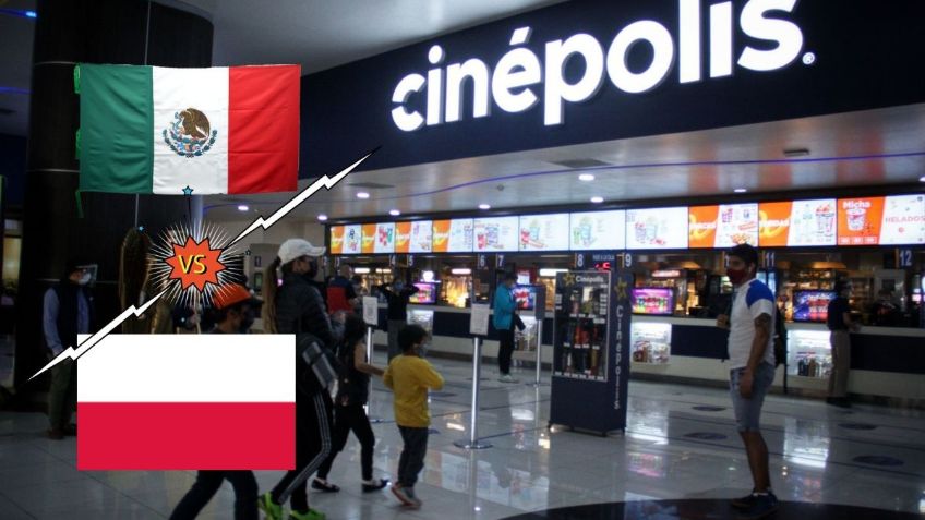 México vs Polonia: Dónde verlo en cines y cuánto cuestan los boletos