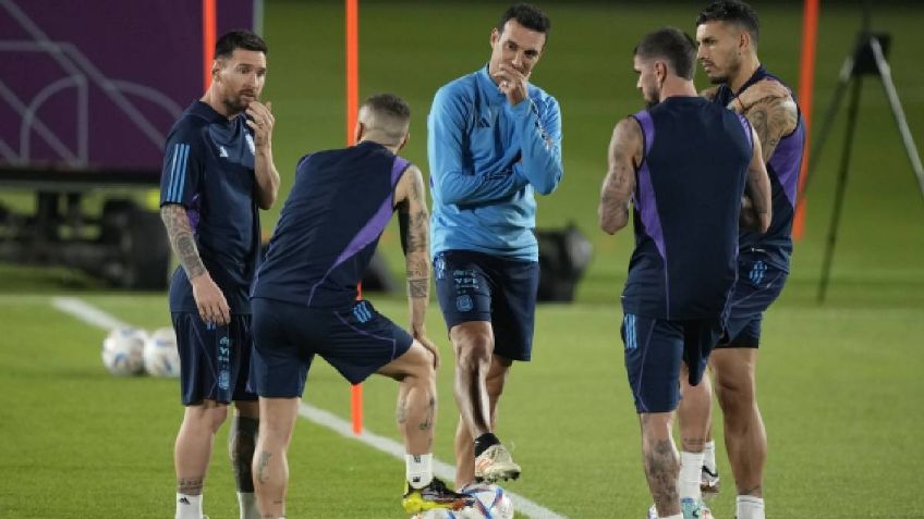 Argentina va con 5 cambios en su alineación para enfrentar a México