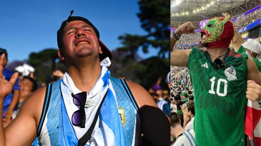 VIDEO: Exhiben a aficionado en el Argentina vs México "le festeja en la cara a las mujeres"