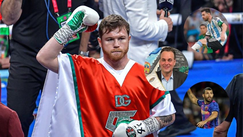 Canelo Álvarez da marcha atrás y se disculpa con Messi y Argentina