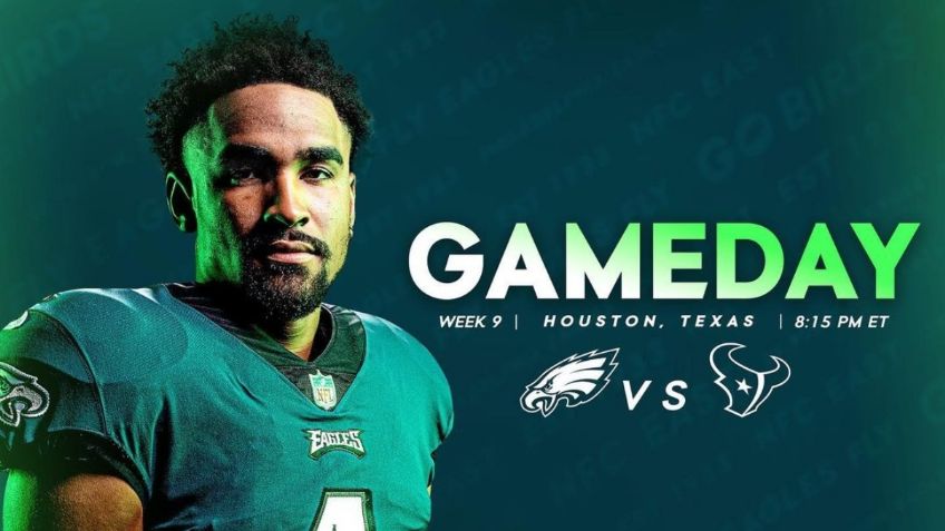 Pronóstico Eagles vs Texans por la Semana 9 de la NFL