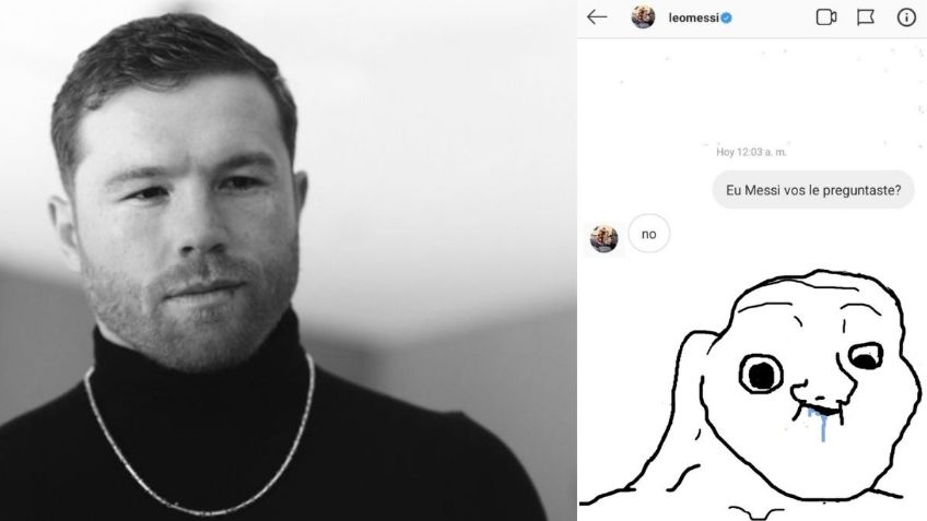 Los MEMES noquean al Canelo Álvarez tras disculpas a Lionel Messi