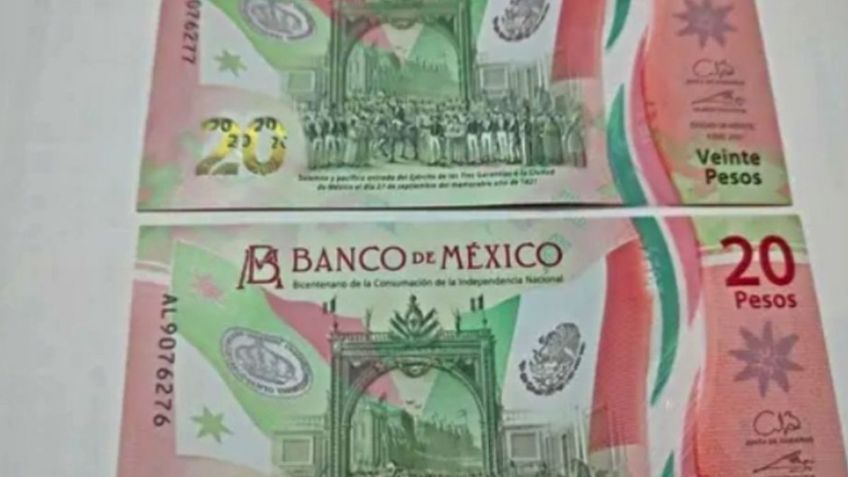 ¿Cuáles son los dos billetes de 20 por los que ofrecen hasta 45 mil pesos?