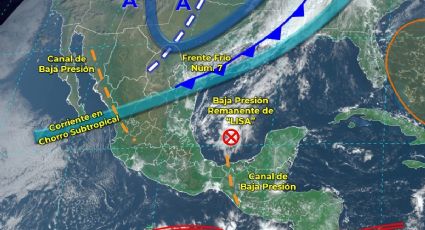 Ciclón Tropical Lisa y Frente Frío 7: ¿Dónde habrá LLUVIAS hoy 6 de noviembre?