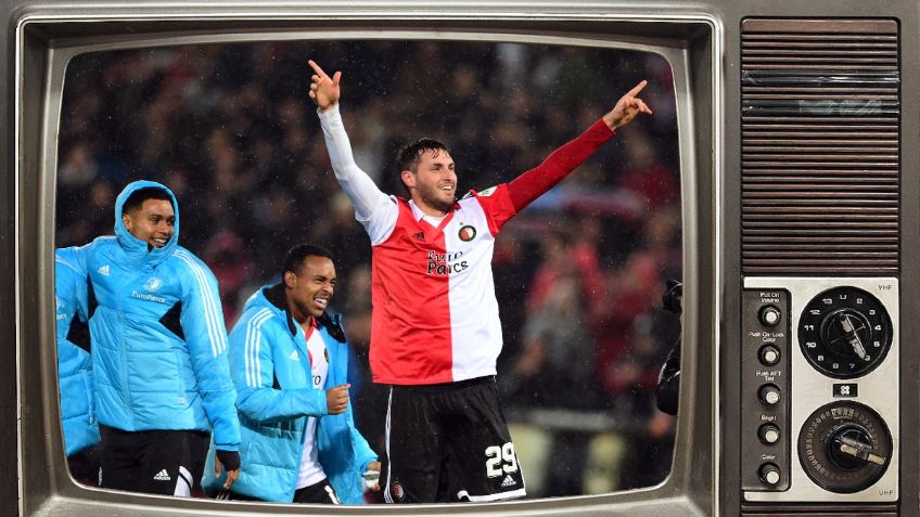 Qué canal transmite Feyenoord y Santi Giménez vs Volendam EN VIVO por TV: Eredivisie Jornada 13