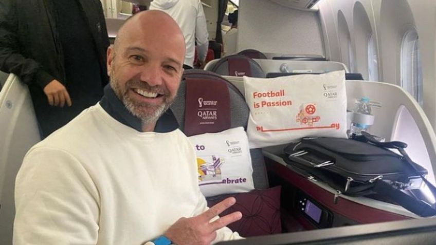 Así fue la llegada de Luis García, Martinoli y Zague a Qatar para el Mundial 2022