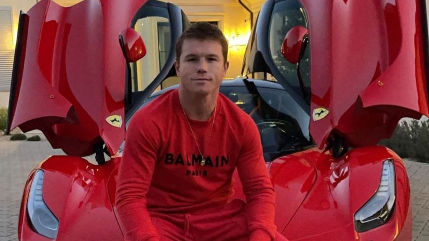 La razón por la que el impresionante Ferrari del Canelo Álvarez subió de precio