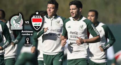 Qué canal transmite HOY México vs Irak EN VIVO por TV: Amistoso rumbo a Qatar 2022