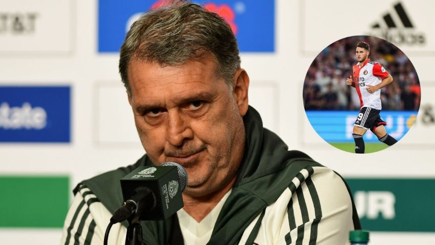 La mentira del Tata Martino: estos son los minutos de Santiago Giménez