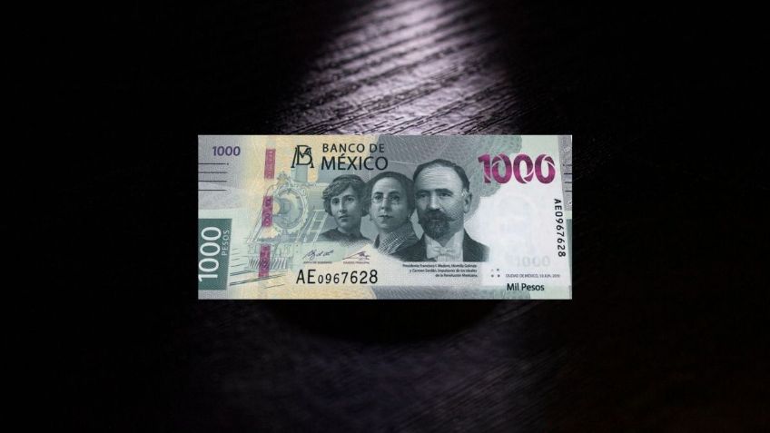 ¿Cuál es el raro billete de $1,000 por el que pagan hasta 39 mil pesos?