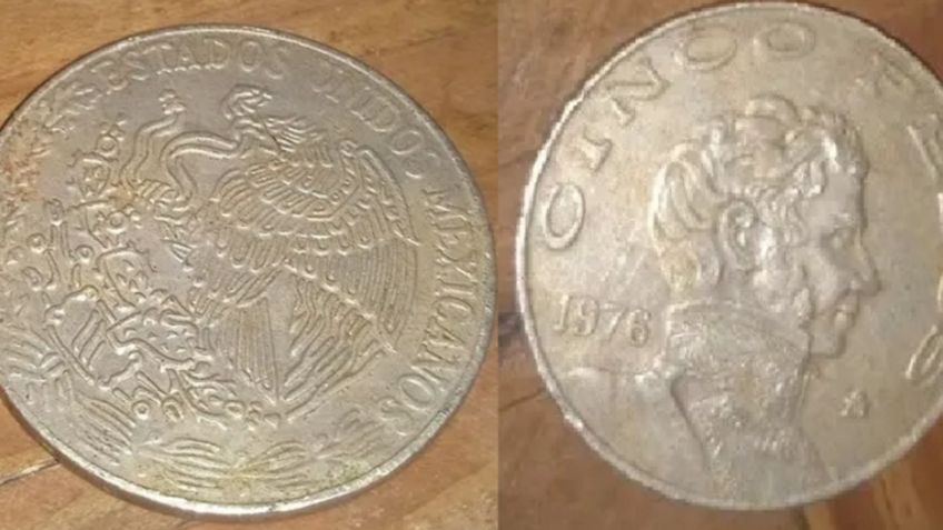 ¿Cómo identificar la moneda de Vicente Guerrero que vale casi 20 mil pesos por un error?