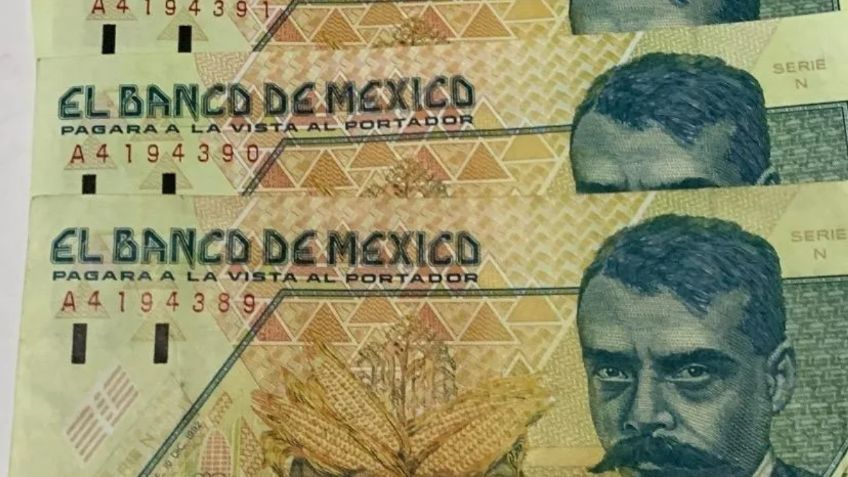 Emiliano Zapata y su serie de billetes que vale medio millón ¿Tienes el que falta?