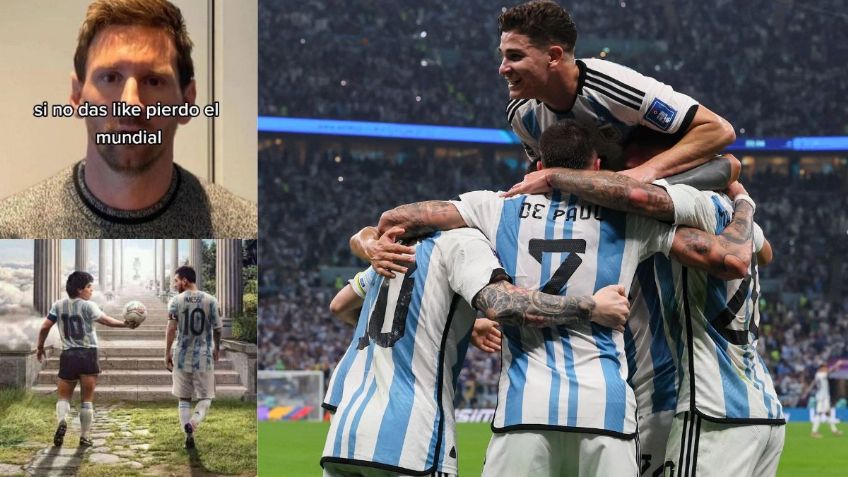 Los MEMES se hincan ante Messi y Argentina tras vencer a Croacia en las semifinales de Qatar 2022