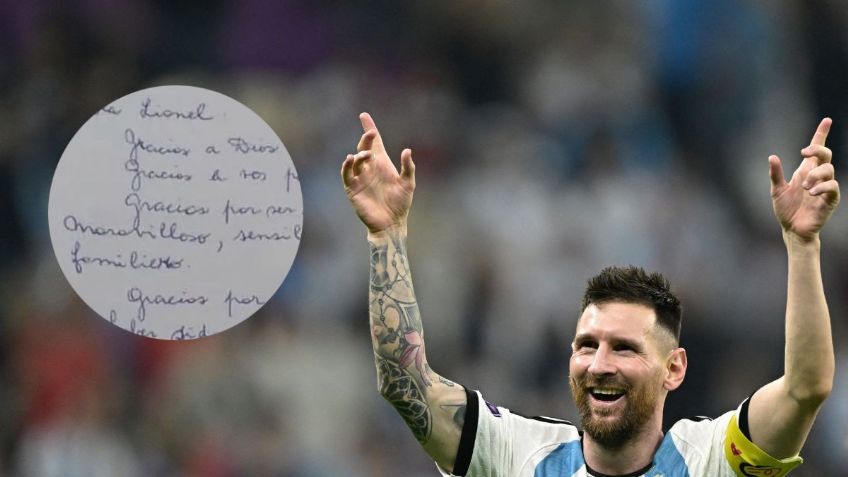 Primera maestra de Messi en la primaria le escribe una carta que se hace VIRAL