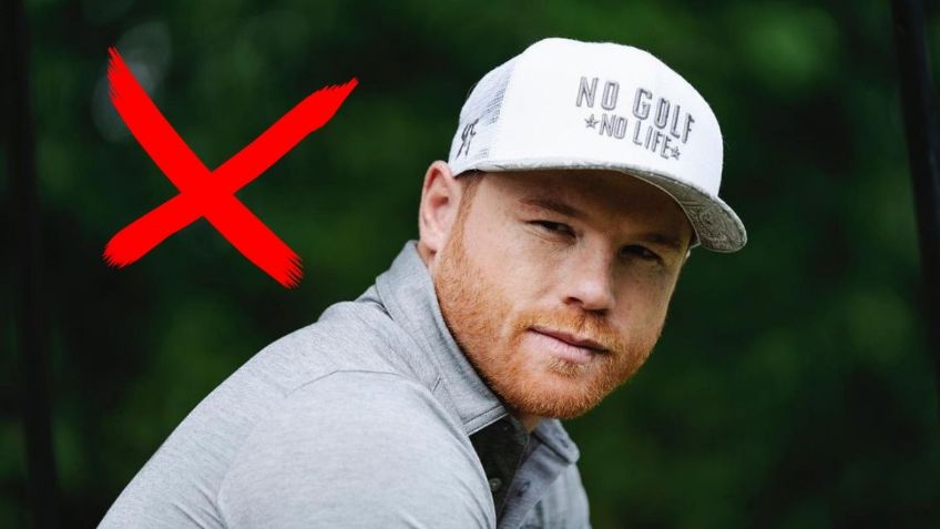 Canelo Álvarez recibe los golpes de la afición de Argentina por Messi