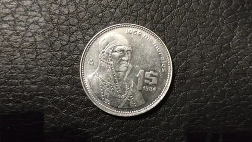 Dinero: ¿Cuál es la moneda de Morelos por la que dan casi medio millón de pesos?