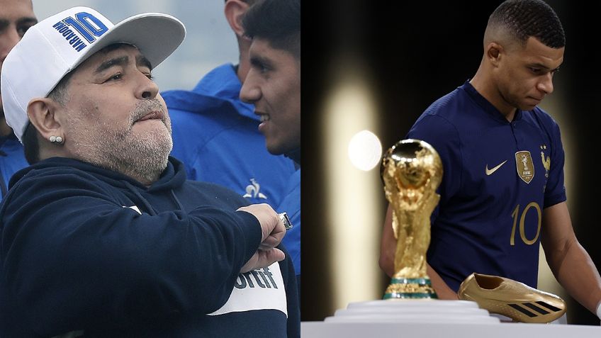 Diego Maradona predijo que Mbappé sería de los mejores del planeta (VIDEO)