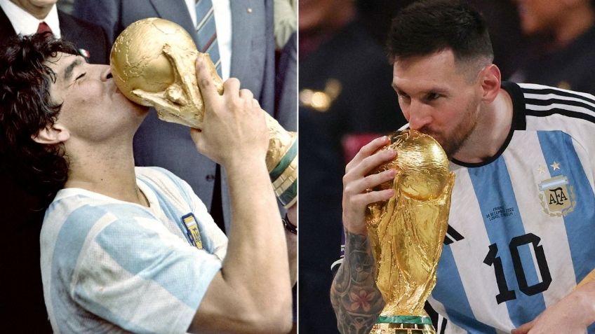 La profecía del número 18 con Messi y Maradona que auguraba el Mundial