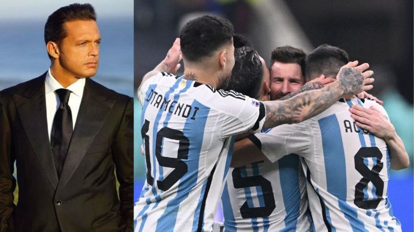 Luis Miguel felicitó así a la Selección Argentina por ser Campeón del Mundo