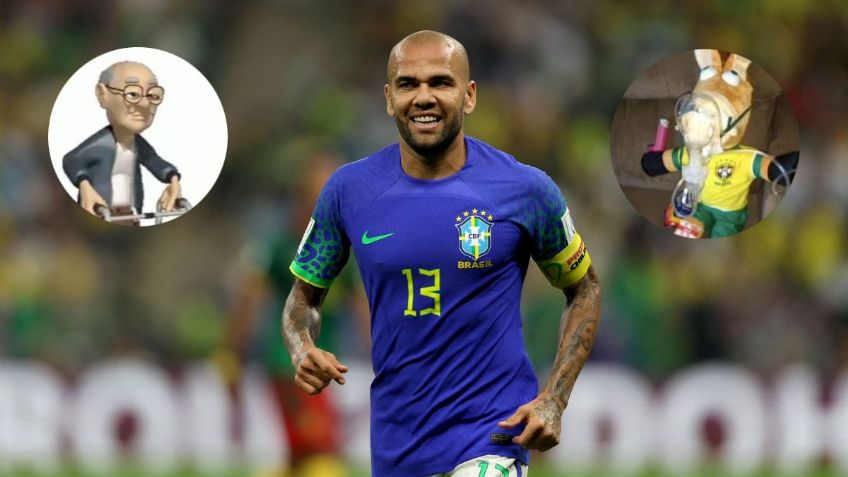 Qatar 2022: MEMES sufren con Dani Alves y con la derrota de Brasil ante Camerún