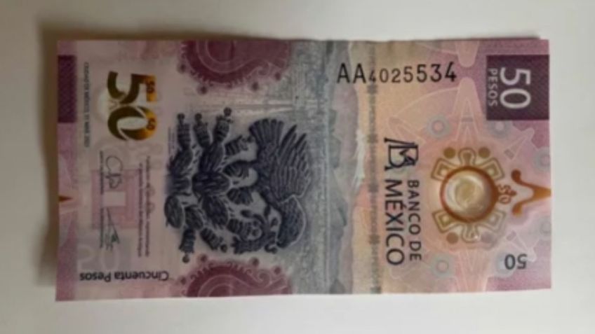 ¿Cómo reconocer el billete de 50 pesos por el que ofrecen 460 mil pesos?