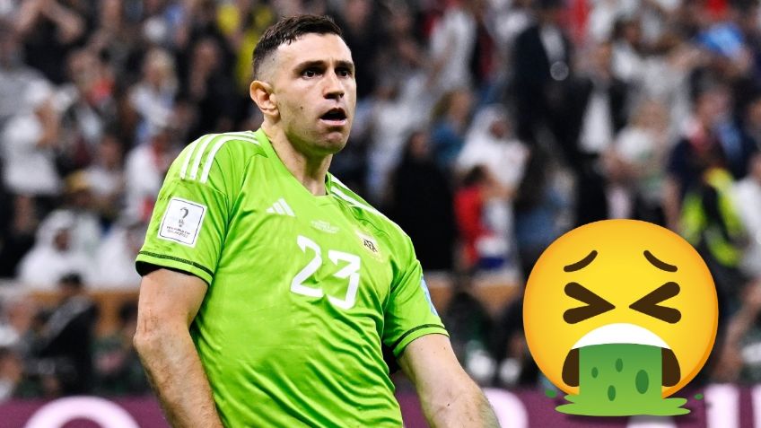 "Es un pobre p...", comentarista arremete contra el Dibu Martínez