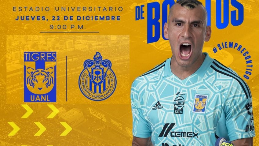 Qué canal transmite HOY Tigres vs Chivas EN VIVO por TV: Copa SKY 2022