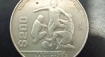 Esta es la moneda del Mundial México 1986 por la que ofrecen 50 mil pesos