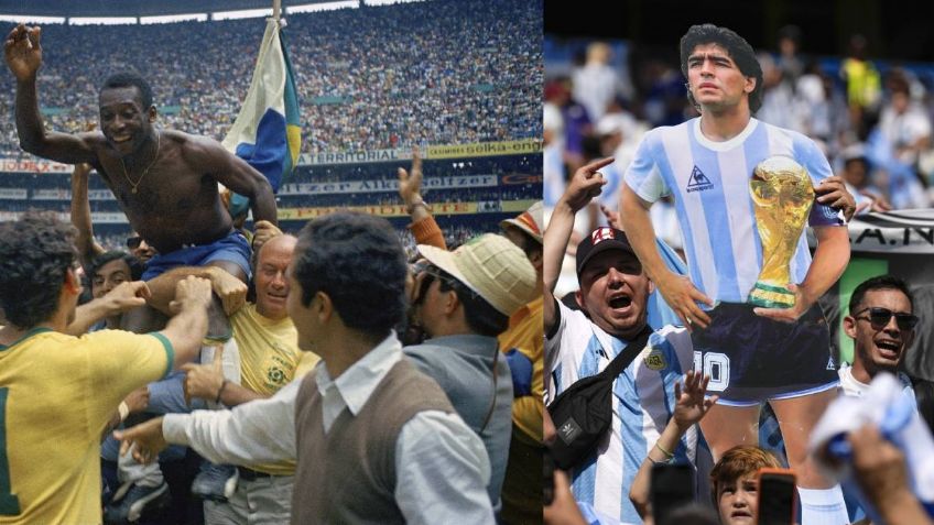 Pelé: así fue el día que conoció a Maradona ¿Quién es el mejor?