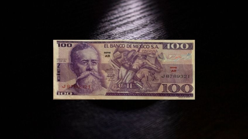 La serie de billetes de Carranza que vale más de 100 mil pesos ¿Tienes uno?