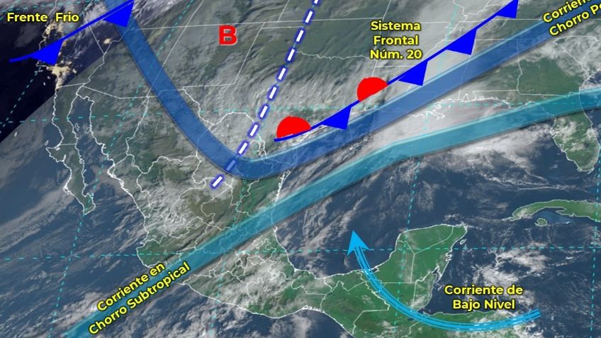Frente Frío 20: ¿En qué estados caerá GRANIZO hoy sábado 31 de diciembre?