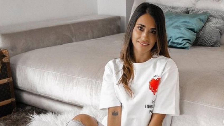 VIDEO VIRAL: Antonella regaña a Mateo Messi por lanzar objeto a los fans en Qatar 2022