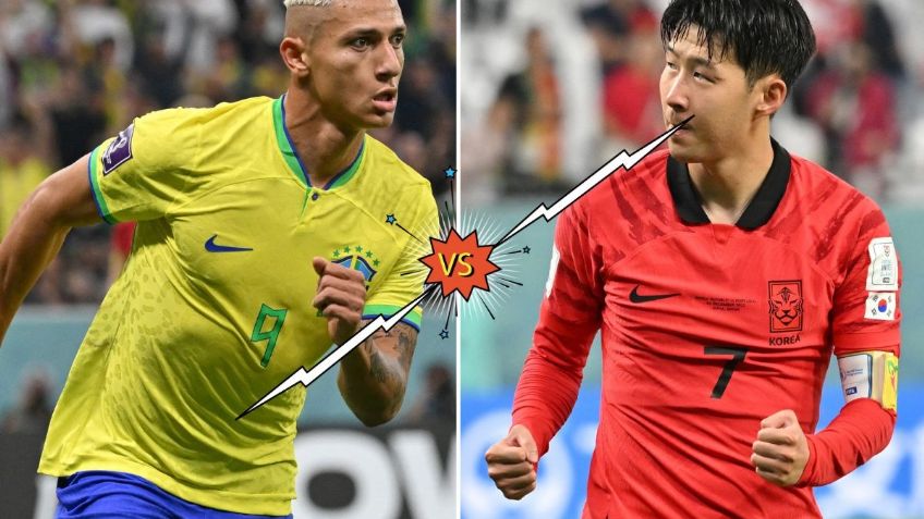 Pronóstico Brasil vs Corea del Sur por los octavos de final Qatar 2022