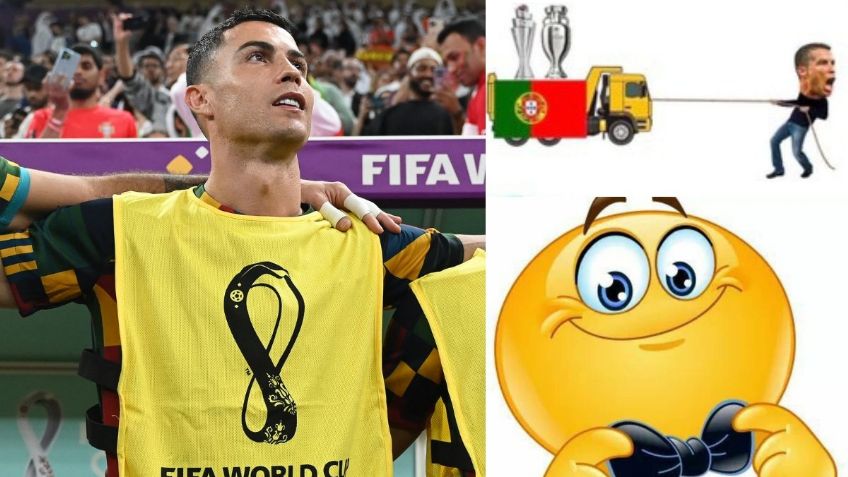 MEMES se BURLAN de Cristiano Ronaldo pese a goleada de Portugal ante Suiza en Qatar 2022