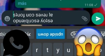 WhatsApp: Este es el truco para escribir un mensaje al revés