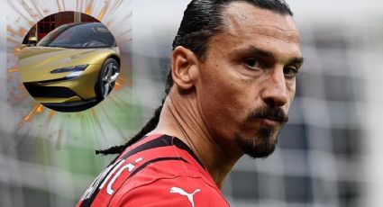 ¡Anda descalzo! Zlatan Ibrahimovic y el lujoso auto con el que para el tránsito en Milán