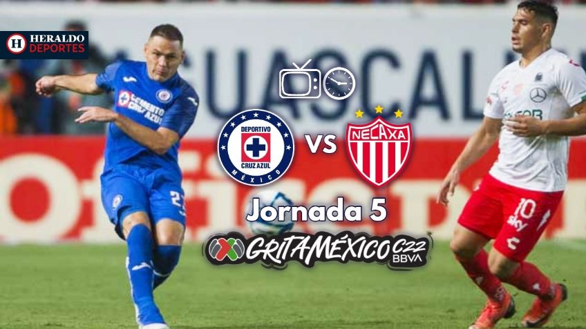 Qué canal transmite Cruz Azul vs Necaxa EN VIVO por TV: Jornada 5 Liga MX