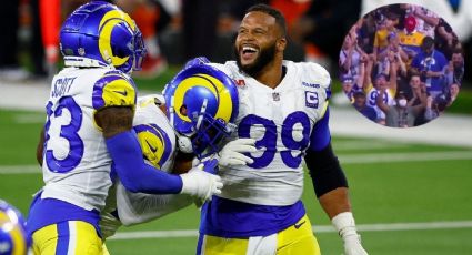 Aficionados de Tigres disfrutan de la victoria de los Rams en el Super Bowl LVI (VIDEO)